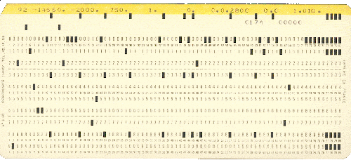 carte perforée